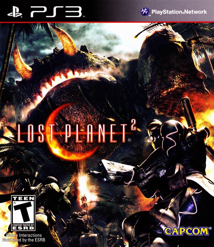 Lost Planet 2 box art for Xbox 360
